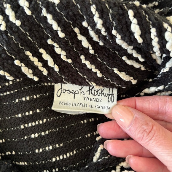 Joseph Ribkoff Black and White Jacket - Picture 3 of 12